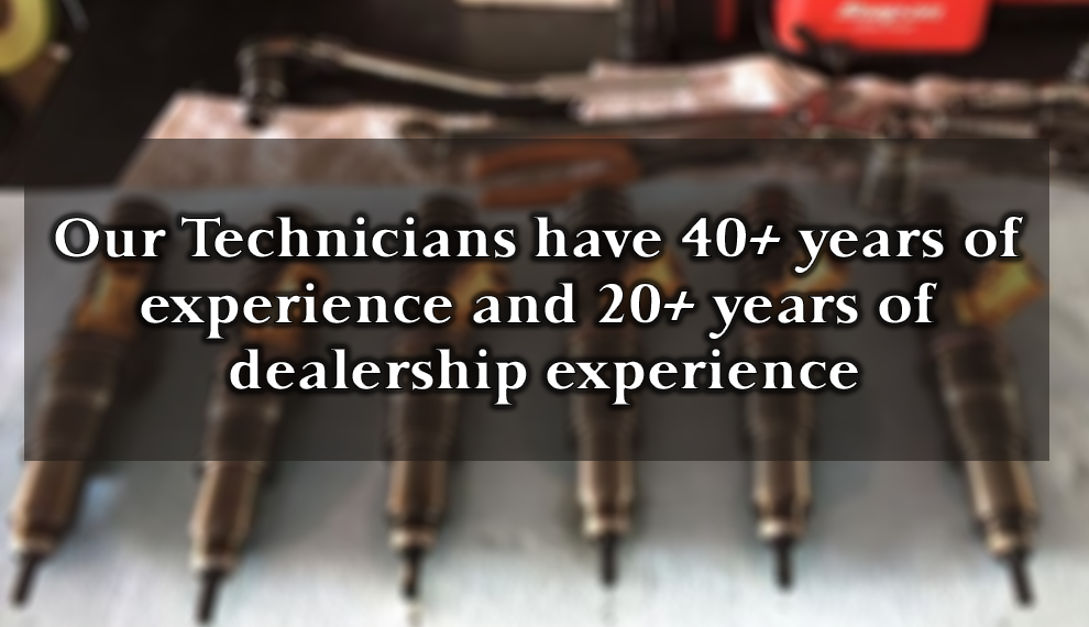 Over 40 years of experience!